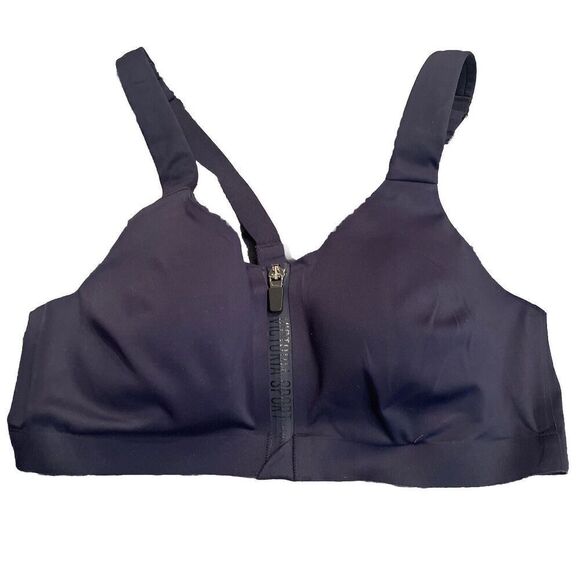 Victoria's Secret Incredible Knockout Ultra Max Sports Bra 34C Navy Push-up - Picture 1 of 5